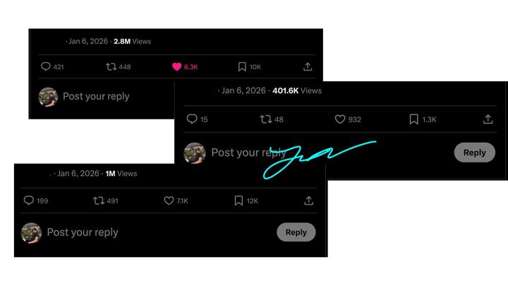 2.6M, views on one post