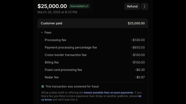 $25,000, one payment, organic high-ticket deal closed